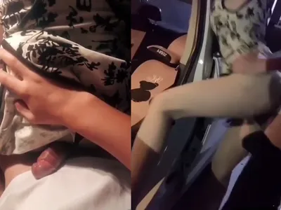 Bồ dáng nuột cưỡi ngựa nhấp nhả cực sướng trong ô tô